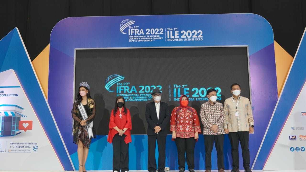 Resmi Dibuka, The 20th IFRA Hybrid Business Expo in Conjunction with The 2nd ILE 2022 Buka Peluang Bisnis Pelaku Usaha Franchise dan Lisensi di Pasar Asia